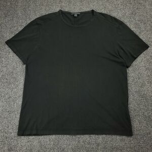 John Varvatos Collection Pima Cotton T Shirt Mens Medium Crewneck Charcoal Gray